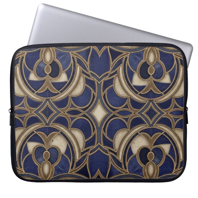 Housse Pour Ordinateur Portable bleu royal (Devant)