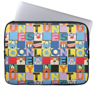 Housse Pour Ordinateur Portable Blocs de contrôle de caractères LOONEY TUNES™