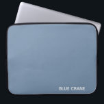 Housse Pour Ordinateur Portable Blue Crane bleu color<br><div class="desc">Blue Crane bleu color</div>