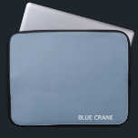 Housse Pour Ordinateur Portable Blue Crane bleu color<br><div class="desc">Blue Crane bleu color</div>