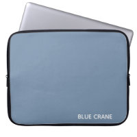 Blue Crane bleu color