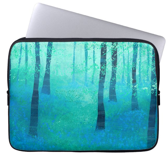 Housse Pour Ordinateur Portable Bluebell Woodland (Devant)