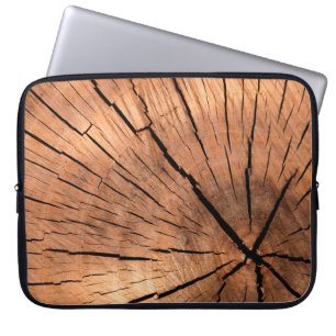 Housse Pour Ordinateur Portable Bois de bois de sciage coupe