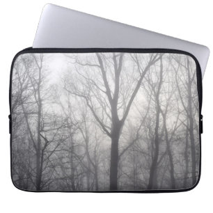 Housse Pour Ordinateur Portable Bois gris des arbres