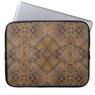 Housse Pour Ordinateur Portable Bois texture bois naturel arrière - plan brun arbr