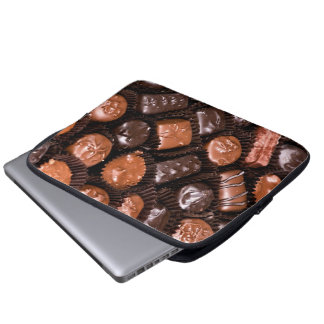 Housse Pour Ordinateur Portable Boîte de plaisir d'amants de chocolat de sucrerie