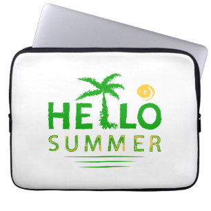 Housse Pour Ordinateur Portable Bonjour été