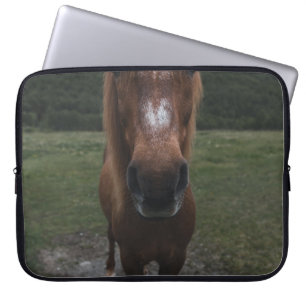 HOUSSE POUR ORDINATEUR PORTABLE BONJOUR JE SUIS UN CHEVAL