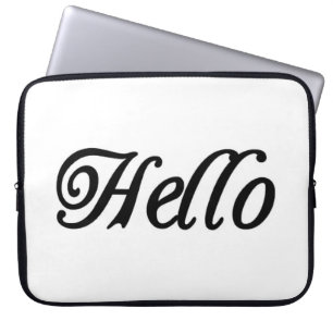 Housse Pour Ordinateur Portable Bonjour Portable Sleeve
