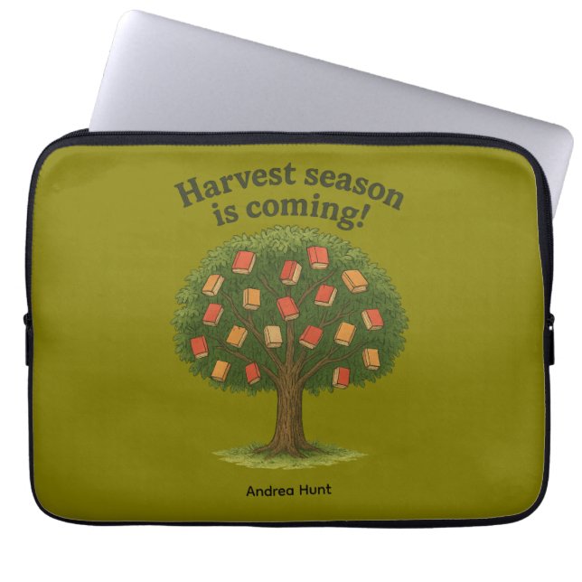 Housse Pour Ordinateur Portable Book Tree “Harvest Season” (Devant)
