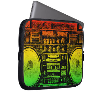 Housse Pour Ordinateur Portable boombox de reggae