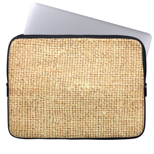 Housse Pour Ordinateur Portable Bouchon de café Burlap (Devant)