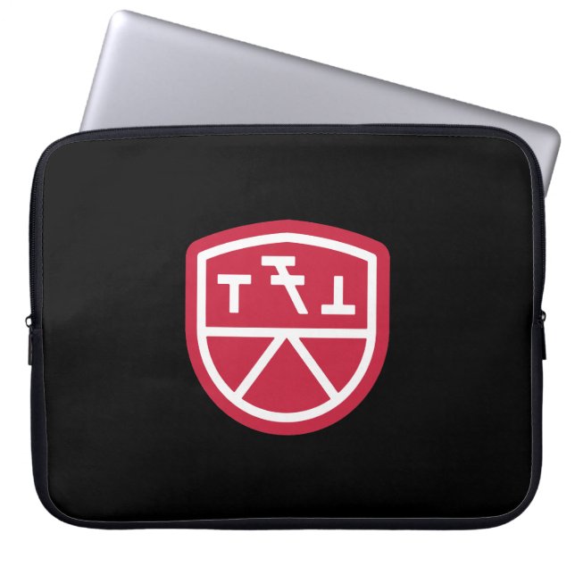 Housse Pour Ordinateur Portable Bouclier Phi Sigma Kappa (Devant)