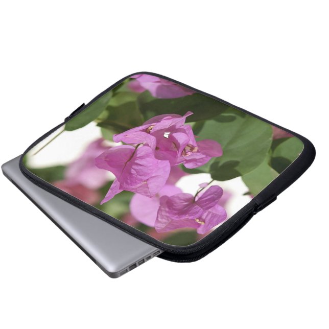 Housse Pour Ordinateur Portable Bougainvillée (Devant bas)