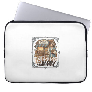 Housse Pour Ordinateur Portable Boulangerie Jésus Façade Boulangerie Jésus Façade 