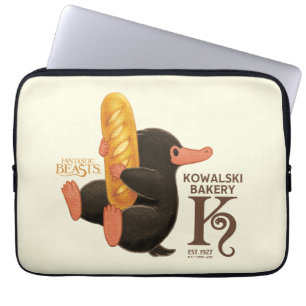 Housse Pour Ordinateur Portable Boulangerie Kowalski - Niffler Avec Pain