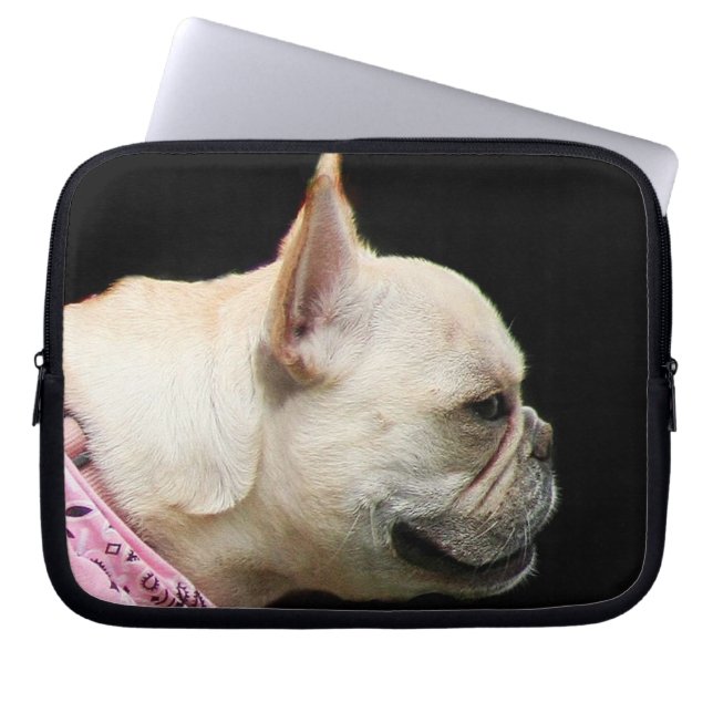 Housse Pour Ordinateur Portable Bouledogue français (Devant)