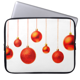 Housse Pour Ordinateur Portable Boules de Noël