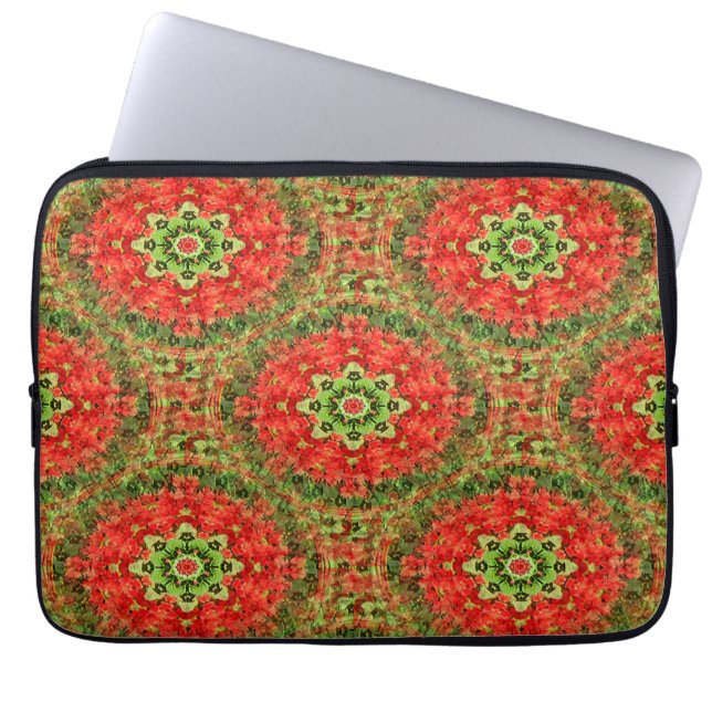 Housse Pour Ordinateur Portable Bouquets.... (Devant)