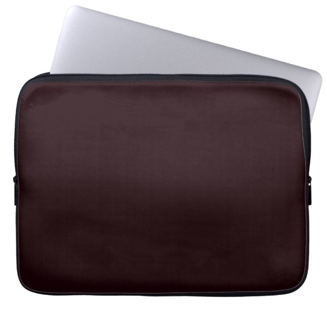 Housse Pour Ordinateur Portable Bourgogne foncé | Bourgogne uni (Devant)