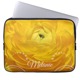 Housse Pour Ordinateur Portable Bouteille jaune Sleeve pour ordinateur portable pe