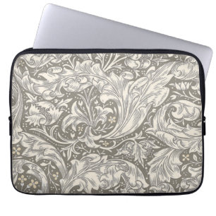 Housse Pour Ordinateur Portable Bouton de fiancé en damas antique de William Morri