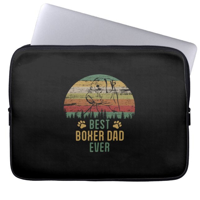 Housse Pour Ordinateur Portable Boxer dad (Devant)