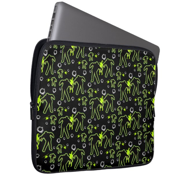 Housse Pour Ordinateur Portable Boys Zombie School (Devant droit)