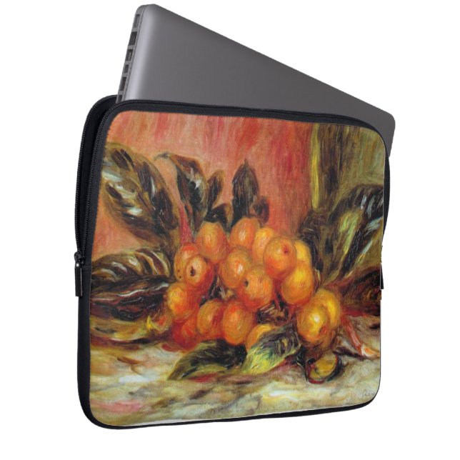 Housse Pour Ordinateur Portable Branche de nèfle par Pierre Renoir (Devant droit)