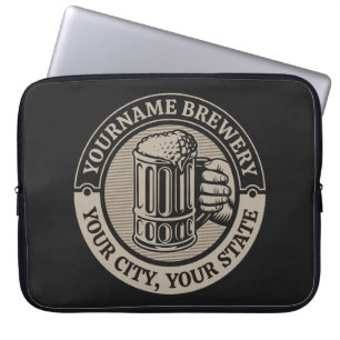 Housse Pour Ordinateur Portable Brasserie Nom personnalisé Brasserie Big Mug