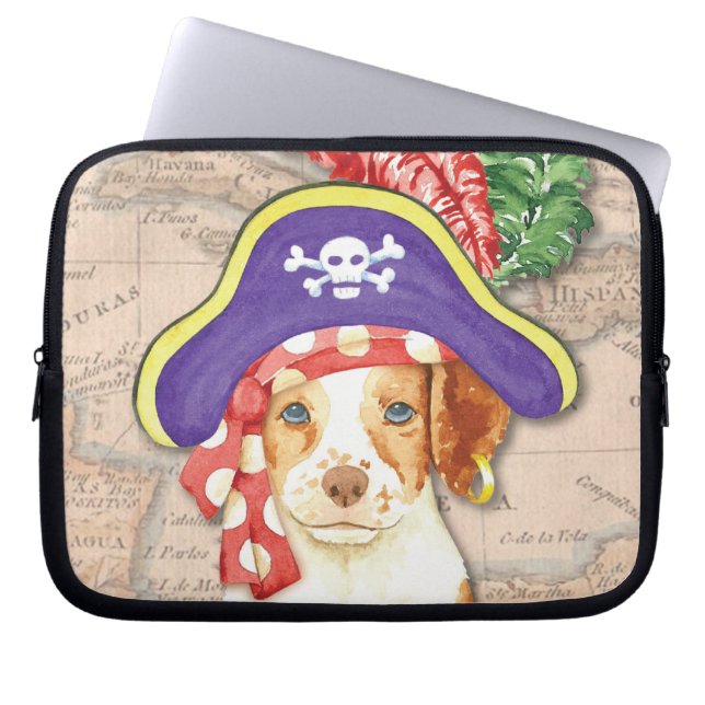 Housse Pour Ordinateur Portable Brittany Pirate (Devant)