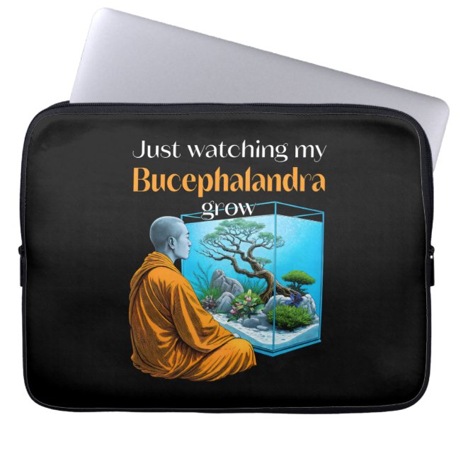 Housse Pour Ordinateur Portable Bucephalandra Zen (Devant)