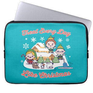 Housse Pour Ordinateur Portable Buddy l'Elf Chibi Graphic