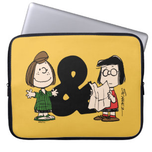 Housse Pour Ordinateur Portable cacahuètes Pepperment Patty & Marcie