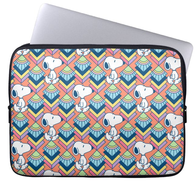 Housse Pour Ordinateur Portable cacahuètes | Snoopy Deco Dreams Motif (Devant)