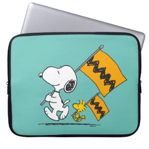 Housse Pour Ordinateur Portable cacahuètes Snoopy & Woodstock