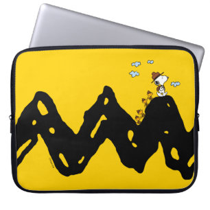Housse Pour Ordinateur Portable cacahuètes Snoopy & Woodstock Scout Troop Hippiq