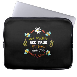 Housse Pour Ordinateur Portable Cadeau apiculteur Abeille humble Abeille vraie