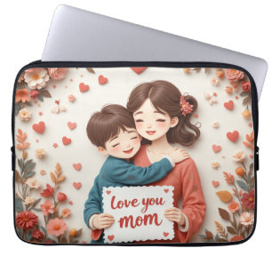 Housse Pour Ordinateur Portable Cadeau de fête des mères maman