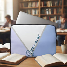 Cadeau de nom esthétique personnalisé bleu pour el