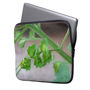 HOUSSE POUR ORDINATEUR PORTABLE CADEAU POUR L'AMOUREUX DE LA NATURE AVEC FLEURS