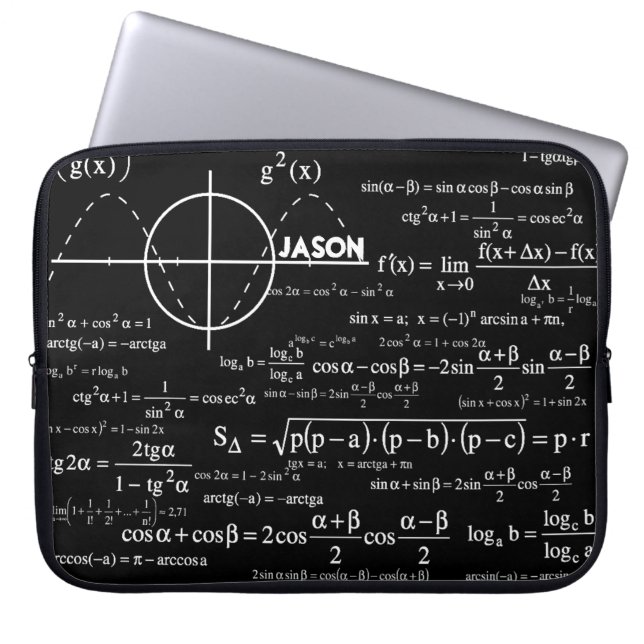 Housse Pour Ordinateur Portable Cadeaux personnalisés de physique pour des (Devant)