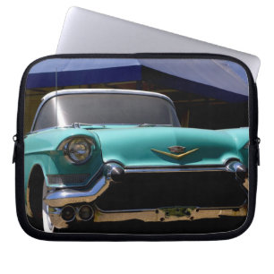 Housse Pour Ordinateur Portable Cadillac vert d'Elvis Presley convertible en