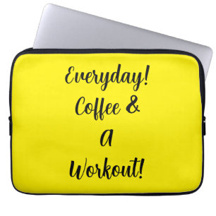Housse Pour Ordinateur Portable Café Quotidien & Entraînement
