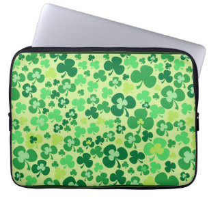 Housse Pour Ordinateur Portable Caisse chanceuse d'ordinateur portable de shamrock