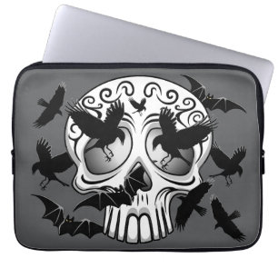 Housse Pour Ordinateur Portable Calaveras décoratives Halloween