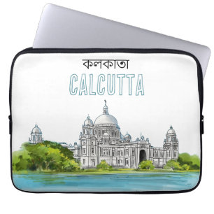 Housse Pour Ordinateur Portable Calcutta "Mémorial Victoria" Kolkata Bengali