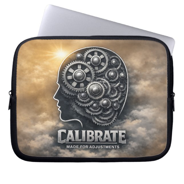 Housse Pour Ordinateur Portable CalibrerEsprit (Devant)