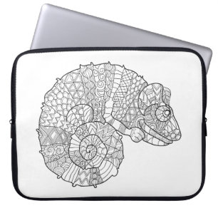 Housse Pour Ordinateur Portable Caméléon Zendoodle
