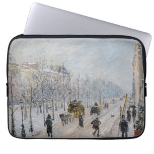 Housse Pour Ordinateur Portable Camille Pissarro - Boulevards extérieurs, Effet Ne